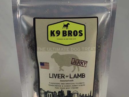 K9 Bros Little Brother Lamb Liver 1.25oz. 60 Dog Treat For Sale