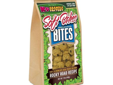 K9 Granola Soft Bakes Bites; Rocky Road Coconut Peanut Butter 12oz. Online now