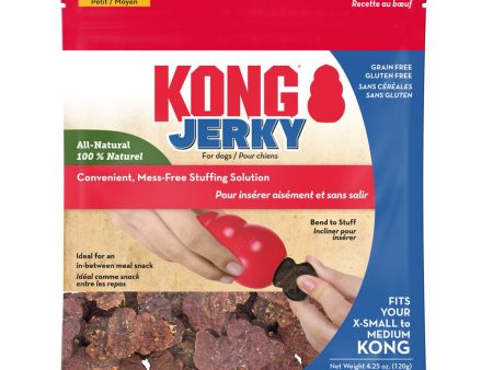 KONG Jerky Dog Treat Beef 1ea SM MD Supply