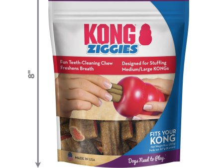 KONG Stuff N Ziggies Dog Treat 1ea 8 oz, LG Hot on Sale