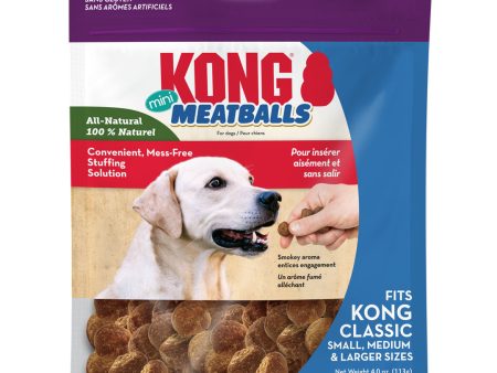 KONG Meatballs Dog Treat Mini 1ea 4 oz Discount