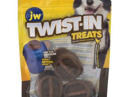 JW Pet Twist-In Treat Refill Chicken 1ea MD, 3 pk For Discount