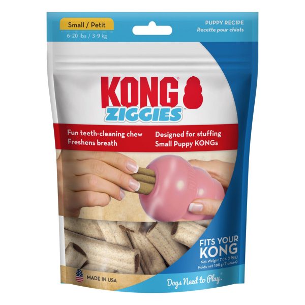 KONG Stuff N Ziggies Puppy Treat 1ea 7 oz, 12 ct, SM Online now