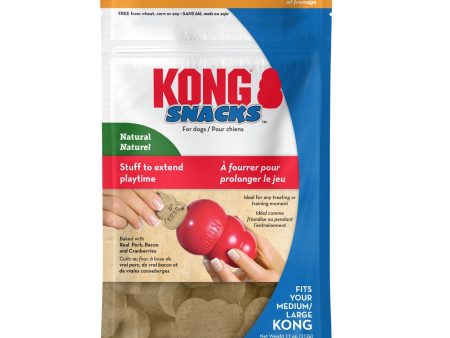 KONG Stuff N Snacks Dog Treats Bacon & Cheese 1ea LG, 12 oz Hot on Sale