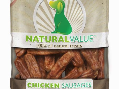 Loving Pets Natural Value Sausages Dog Treats Chicken 1ea 13 oz on Sale