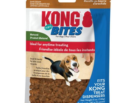 KONG Bites Dog Treats Mini Peanut Butter 1ea 5 oz For Discount