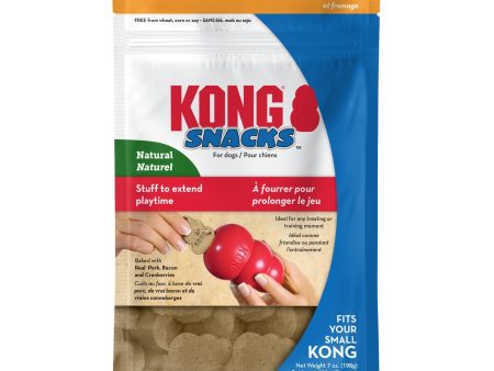 KONG Stuff N Snacks Dog Treats Bacon & Cheese 1ea SM, 8 oz For Sale