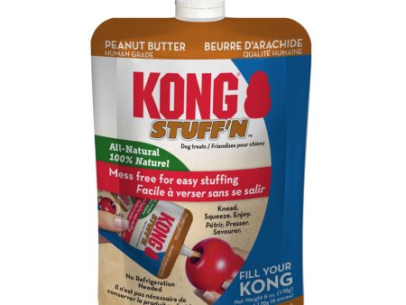 KONG Stuff N Dog Treat Paste Pouch Peanut Butter 1ea 6 oz Online