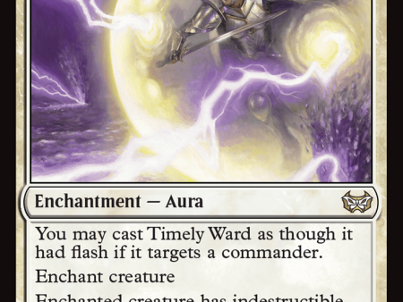 Timely Ward [Duskmourn: House of Horror Commander] For Cheap