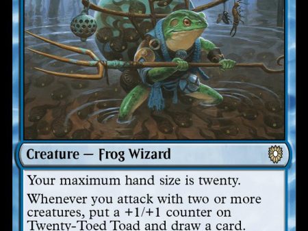 Twenty-Toed Toad [Bloomburrow Commander] Cheap