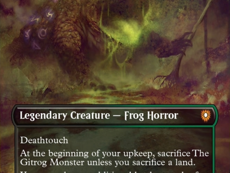 The Gitrog Monster (Borderless) [Bloomburrow Commander] Sale