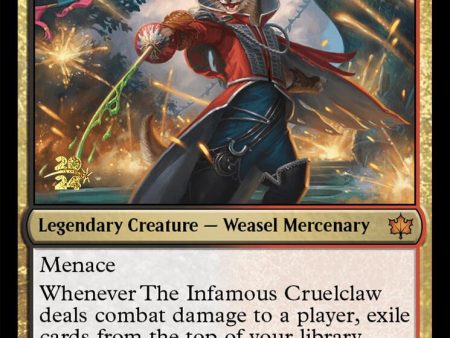 The Infamous Cruelclaw [Bloomburrow Prerelease Promos] Online Sale