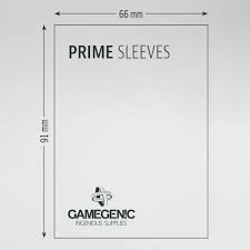 GameGenic - MATTE Prime Sleeves: Red (100) For Discount