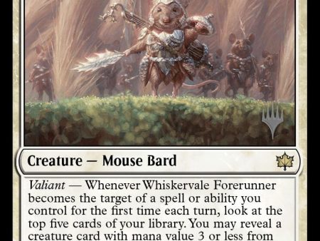 Whiskervale Forerunner (Promo Pack) [Bloomburrow Promos] Hot on Sale