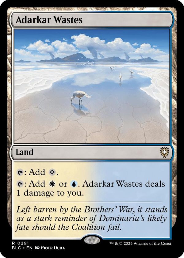 Adarkar Wastes [Bloomburrow Commander] Online now