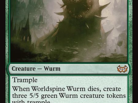 Worldspine Wurm [Duskmourn: House of Horror Commander] Online