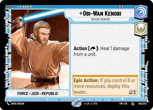 Obi-Wan Kenobi - Patient Mentor (003 257) [Twilight of the Republic] Supply