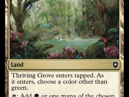 Thriving Grove [Bloomburrow Commander] Online Sale