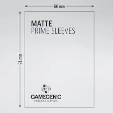 GameGenic - MATTE Prime Sleeves: Blue (100) Cheap