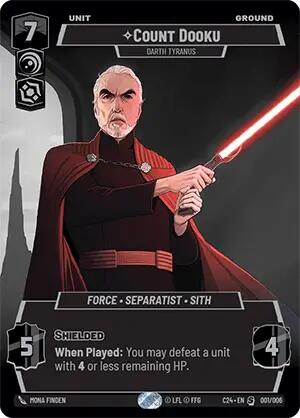 Count Dooku - Darth Tyranus (2024 Convention Exclusive) (001 006) [Miscellaneous] Online Sale