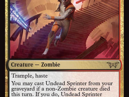 Undead Sprinter [Duskmourn: House of Horror] Online Sale