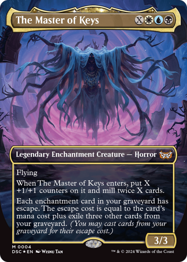 The Master of Keys (Borderless) [Duskmourn: House of Horror Commander] Online Hot Sale