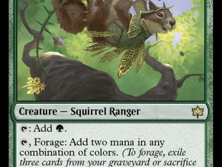 Thornvault Forager [Bloomburrow Prerelease Promos] Discount