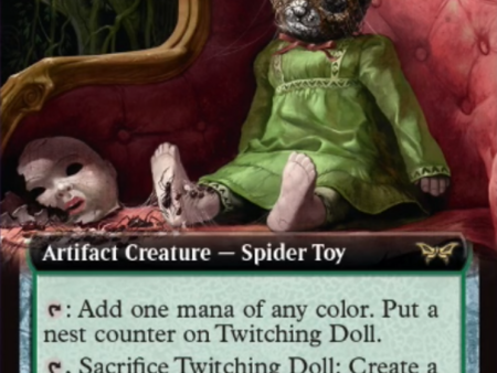 Twitching Doll (Extended Art) [Duskmourn: House of Horror] Supply