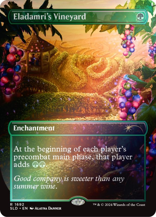 Eladamri s Vineyard (Rainbow Foil) [Secret Lair Drop Series] Online