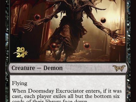 Doomsday Excruciator [Duskmourn: House of Horror Prerelease Promos] Fashion