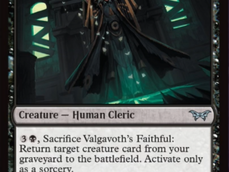 Valgavoth s Faithful [Duskmourn: House of Horror] on Sale