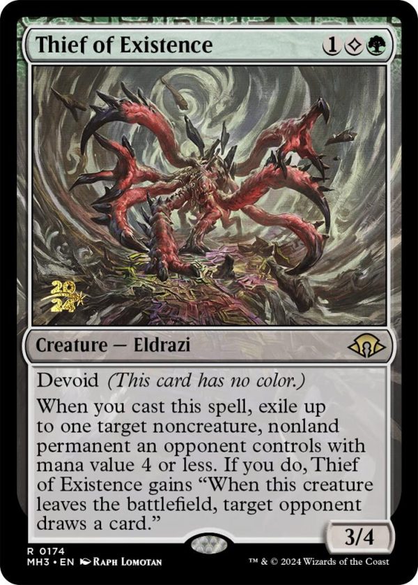 Thief of Existence [Modern Horizons 3 Prerelease Promos] Discount