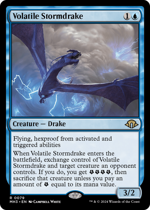 Volatile Stormdrake [Modern Horizons 3] Discount