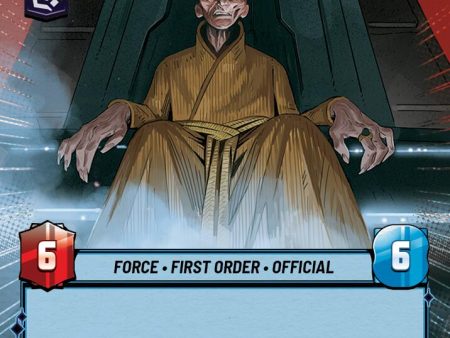 Supreme Leader Snoke - Shadow Ruler (Hyperspace) (314) [Shadows of the Galaxy] Online Hot Sale