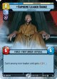 Supreme Leader Snoke - Shadow Ruler (Hyperspace) (314) [Shadows of the Galaxy] Online Hot Sale