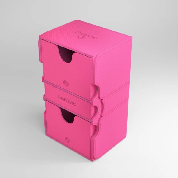 GameGenic - Stronghold Deck Box 200+ XL (Pink) Online Sale