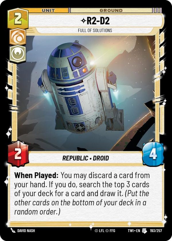 R2-D2 - Full of Solutions (193 257) [Twilight of the Republic] For Discount