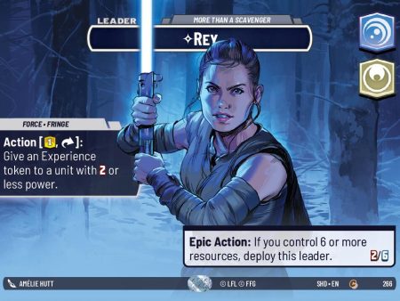 Rey - More Than a Scavenger (Showcase) (266) [Shadows of the Galaxy] For Sale