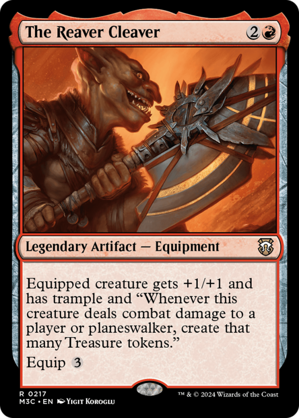 The Reaver Cleaver (Ripple Foil) [Modern Horizons 3 Commander] Online Hot Sale