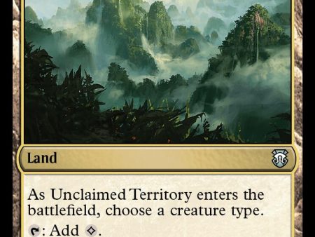 Unclaimed Territory [Modern Horizons 3 Commander] Online now