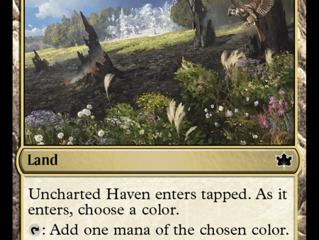 Uncharted Haven [Bloomburrow] Online Hot Sale