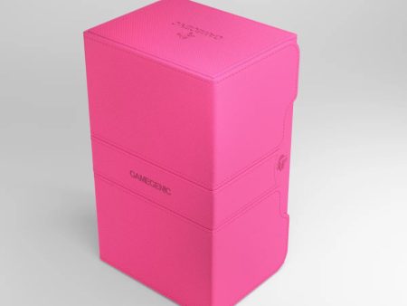 GameGenic - Stronghold Deck Box 200+ XL (Pink) Online Sale