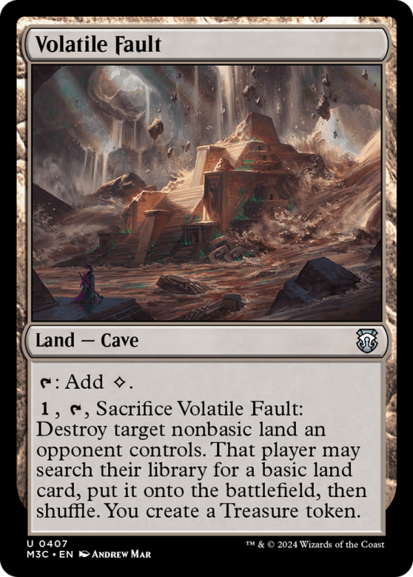 Volatile Fault (Ripple Foil) [Modern Horizons 3 Commander] Online Sale