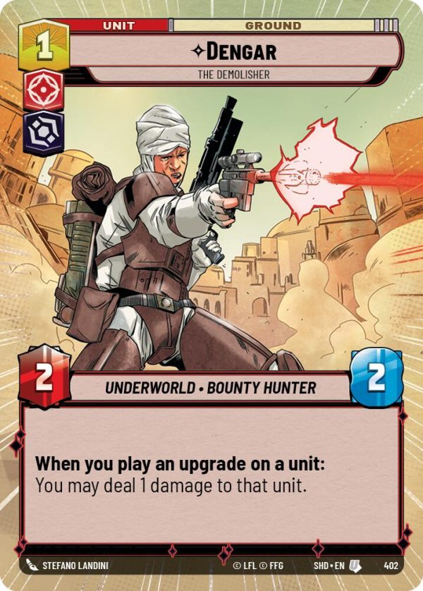 Dengar - The Demolisher (Hyperspace) (402) [Shadows of the Galaxy] Online Sale