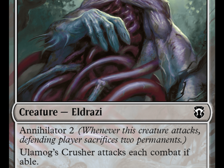 Ulamog s Crusher (Ripple Foil) [Modern Horizons 3 Commander] Online now