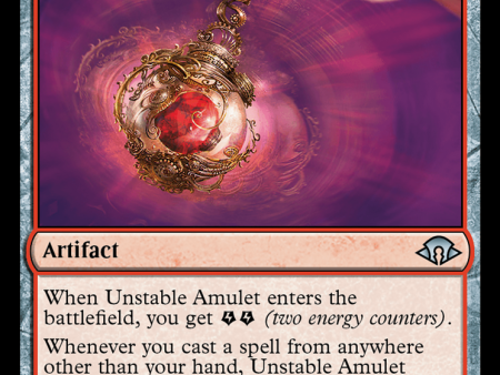 Unstable Amulet (Ripple Foil) [Modern Horizons 3] Hot on Sale