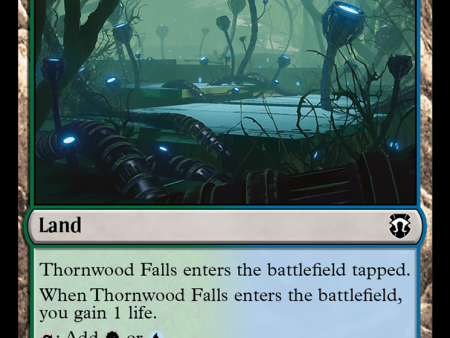 Thornwood Falls (Ripple Foil) [Modern Horizons 3 Commander] Hot on Sale