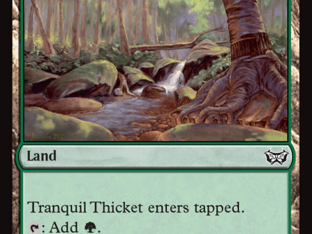 Tranquil Thicket [Duskmourn: House of Horror Commander] Discount