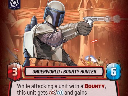 Jango Fett - Renowned Bounty Hunter (18 20) [Shadows of the Galaxy: Weekly Play] Discount