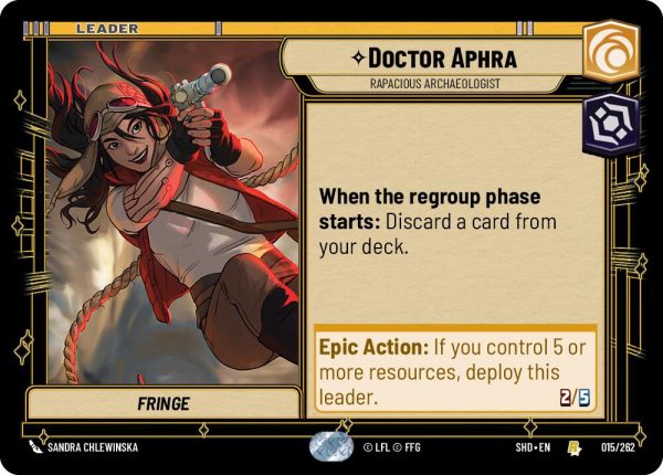 Doctor Aphra - Rapacious Archaeologist (015 262) [Shadows of the Galaxy] Discount